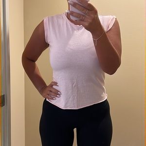 Pink Frank & Ellen Tee Lab sleeveless tank